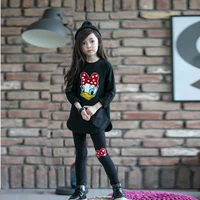 

New Korean spring and autumn children set of pure cotton two-piece kids clothing sets wholesale