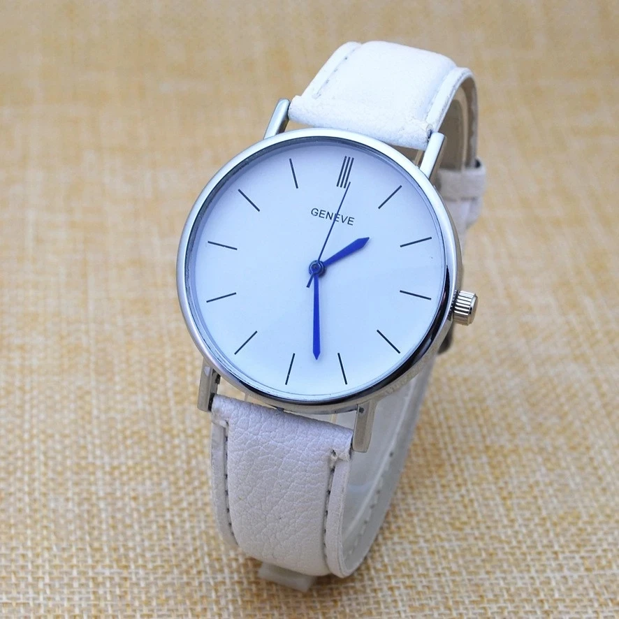 

Free Shipping quartz watch man geneva fashion leather watch dress luxury man wristwatches clocks and watches CCW270