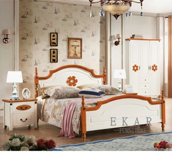 Latest European Mediterranean Style Bedroom Furniture Ivory Wood Double Bed Designs Buy Wooden Double Bed Besigns Ivory Color Bed Mediterranean