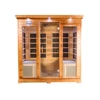 4 Persons Red cedar Infrared sauna room