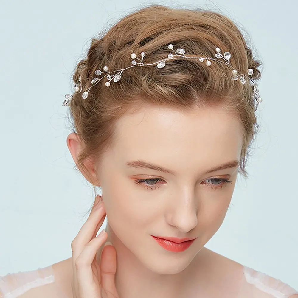 bridal hair ribbon
