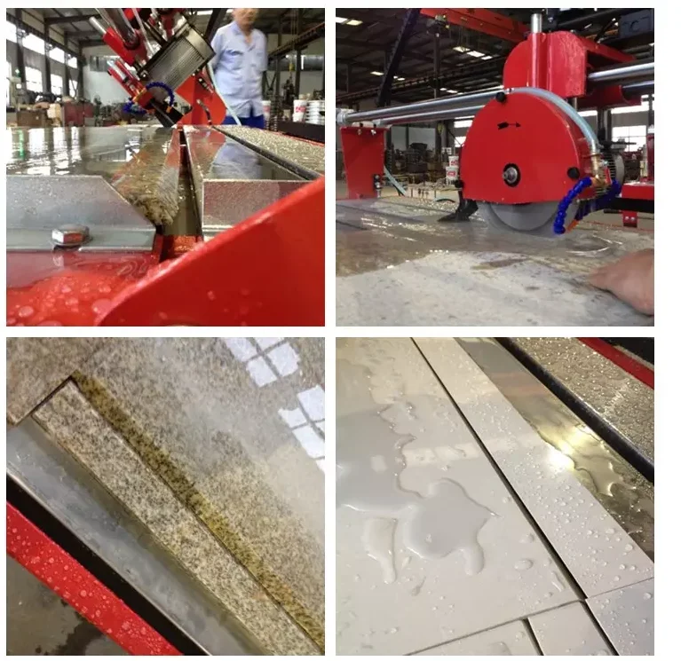 Round Stone Cutting Machine