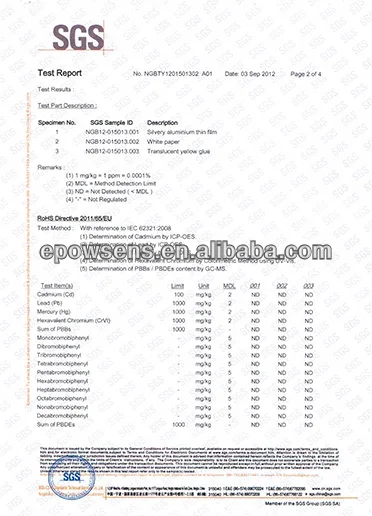 SGS Test Report-2