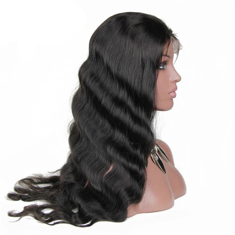 high quality brazilian virgin 360 lace frontal wholesale human hair wig