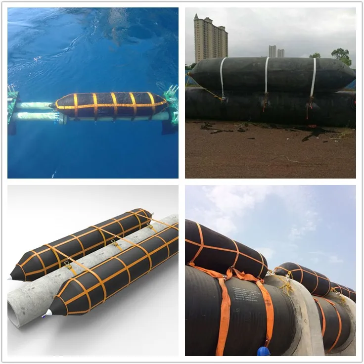 Marine Equipment Floating Dry Dock Inflatable Air Bags,Buoyancy Bags