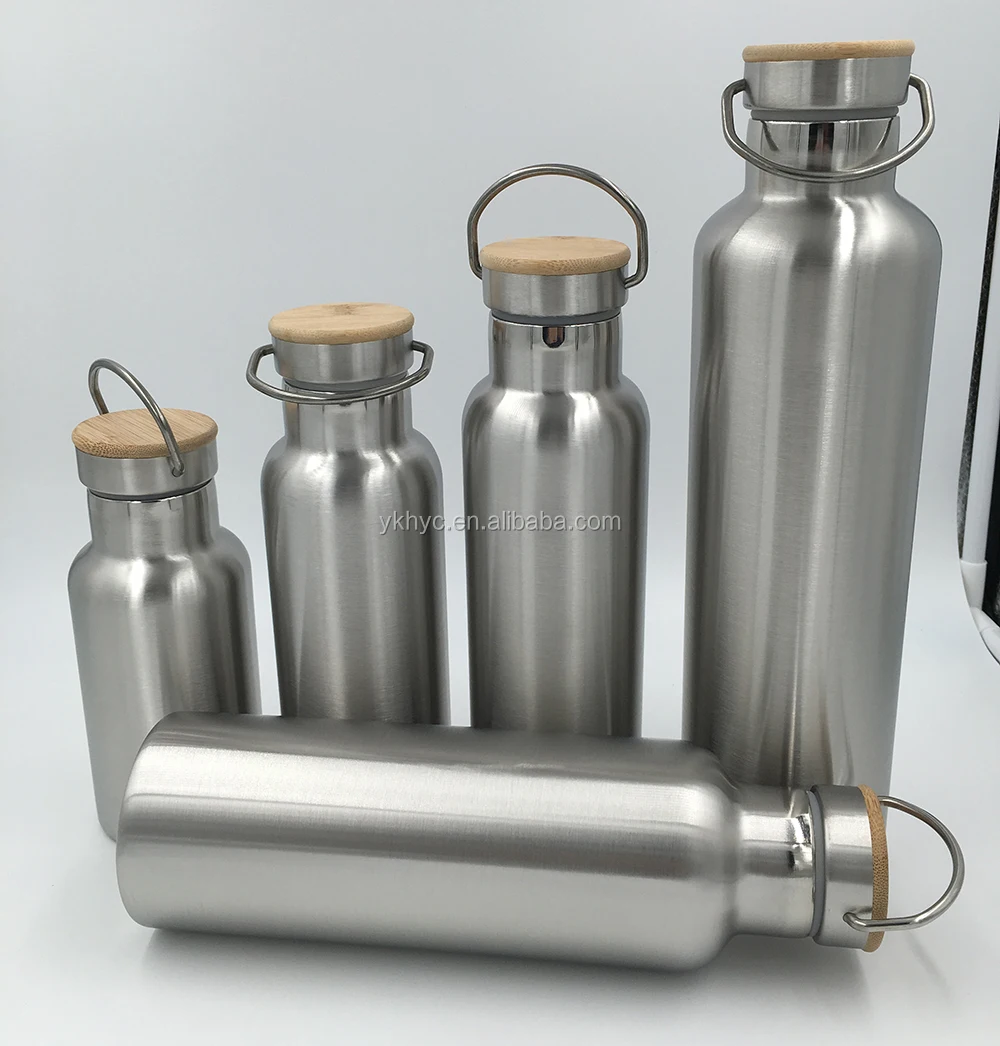 Foodgrade 18/8 Stainless Steel Double Wall Vacuum Sports Bottle With