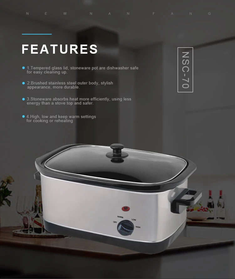Kitchen Appliances Portable Electric Cooker Energy Saving Slow Cooker