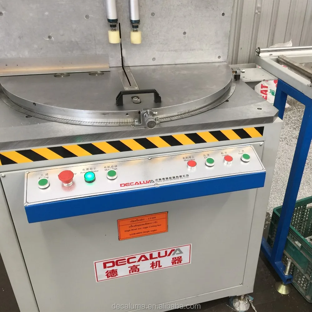
Single Head Aluminum Frame Section Any Angle Cutting Machine 