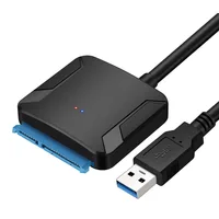 

USB 3.0 to Sata 3 Adapter Cable Converter for 3.5inch 2.5inch HDD SSD 45cm