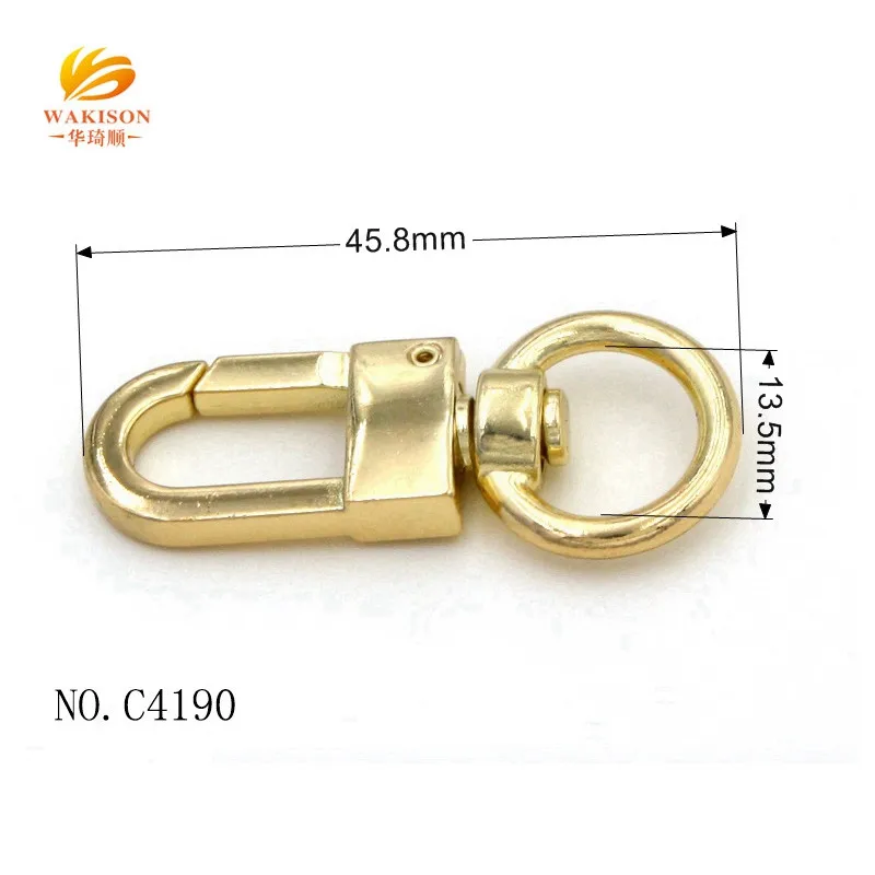 Factory Making Handbag Decorative Key Chain Swivel Metal Hook Buy