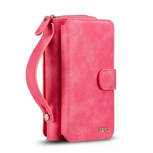 Zipper Leather Wallet Mobile Phone Bag