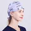 Surgical Cap Men And Women Doctor Nurse Operating Room Hat Dentist Pet Hospital Sweet Print Work Clinic