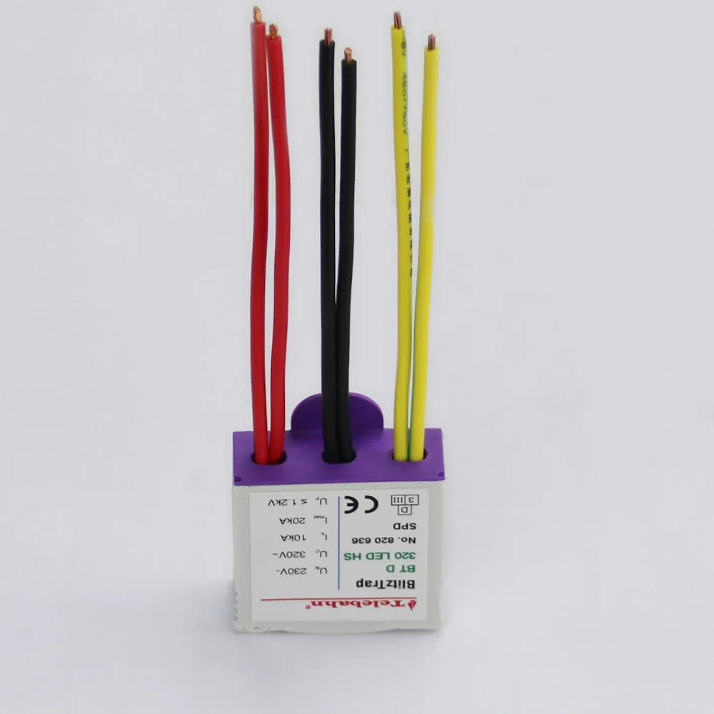 Surge Protector For Lighting Ip67 10ka 10kv 20ka 20kv Smart Spd Led