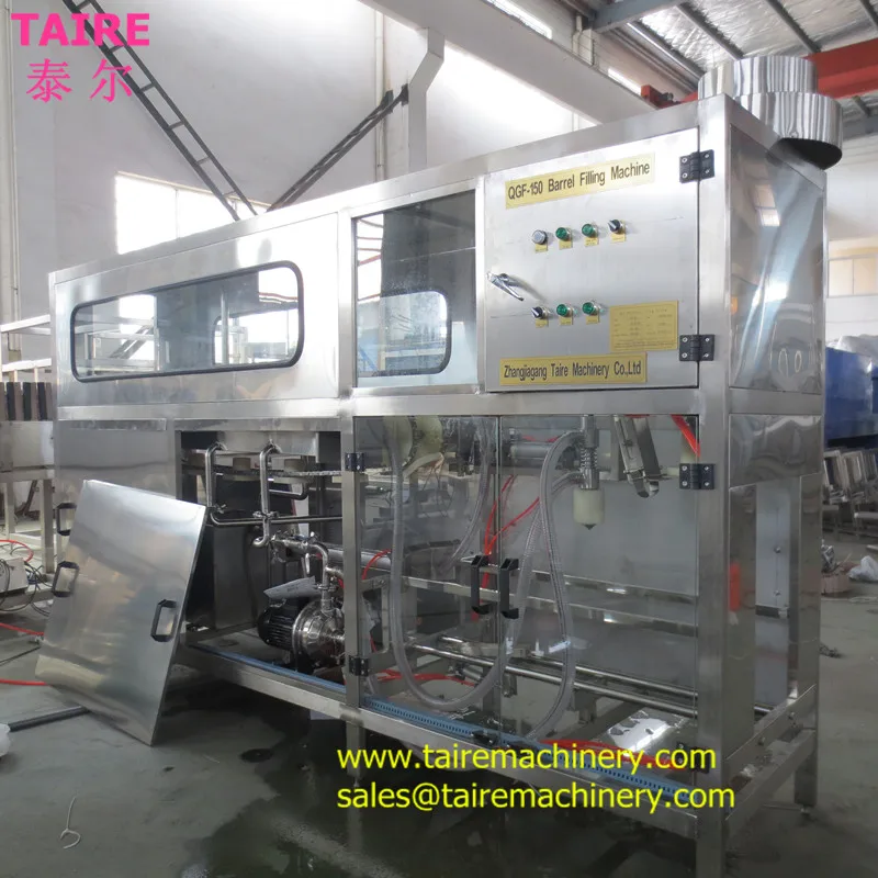 Taire 2016 18.9Liter automatic manual feed bottle 5 gallon water barrel filling machine QGF-150