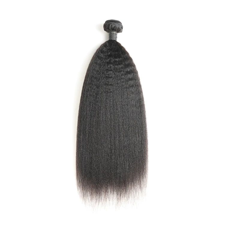 

Natural Virgin 10A Grade Human Hair Weave Bundles,Brazilian Silky Kinky Straight Hair