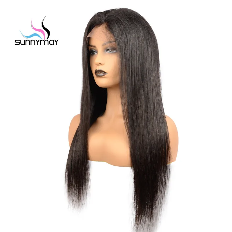 

wholesale cheap 9a grade overnight delivery pre plucked virgin indian human hair full lace wigs for black women, Natural color;can make custom color as need