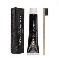 

Private label Natural Bamboo Toothbrush Activated Charcoal Teeth Whitening Toothpaste