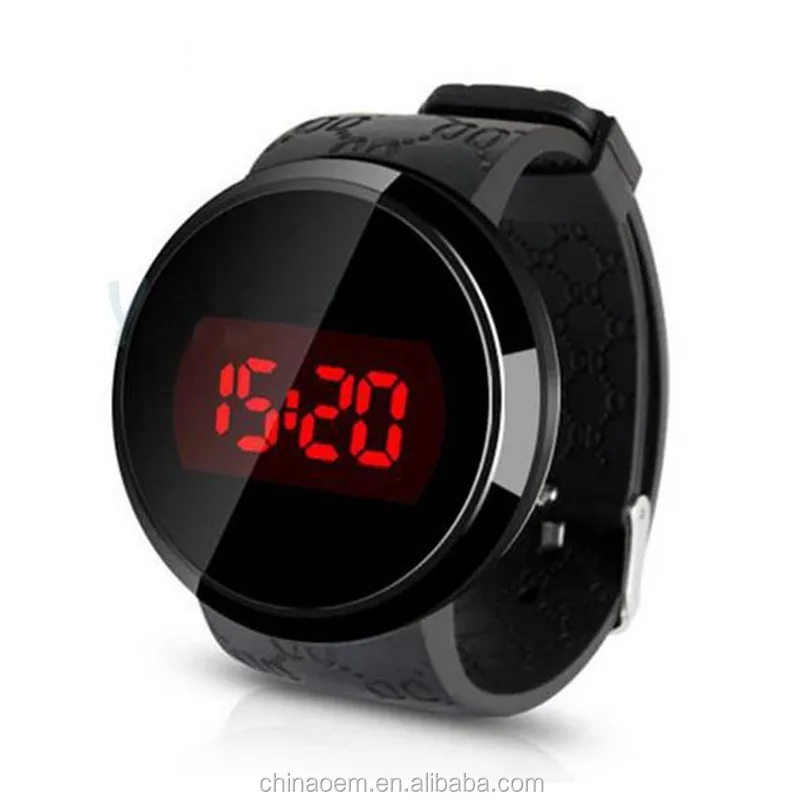 Men Led Watch Touch Screen Day Date 