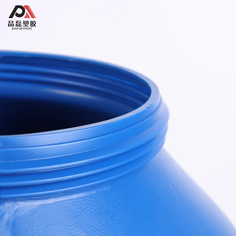 
25L 50L 100% HDPE white/blue plastic drum barrel 