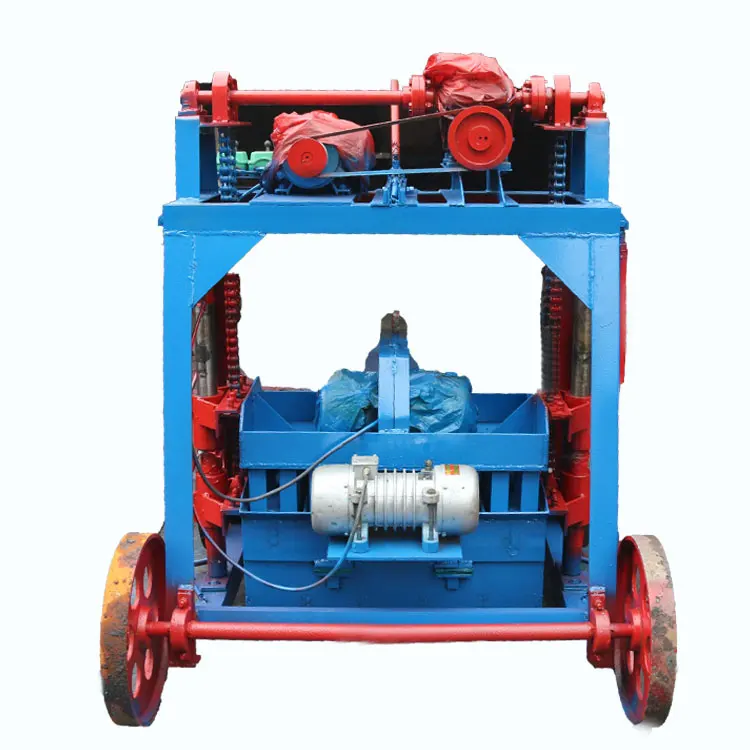 China Manual Moving Low Price Small Brick Making Machine For Sale