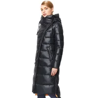 

MIEGOFCE 2019 Fashionable Coat Jacket Women's Hooded Warm Parkas Bio Fluff Parka Coat Hight Quality Female Jackets Winter Women