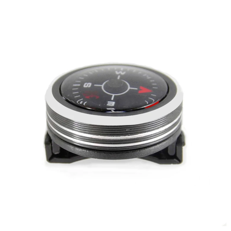 安装在手表上的孩子硅胶指南针金属指南针
