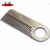 Stainless Steel Combing Tool Beard Comb Metal Pocket Comb