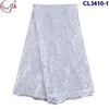 Cheap French lace CL3410-1 Big promotion price french net lace beautiful design african style french lace fabric