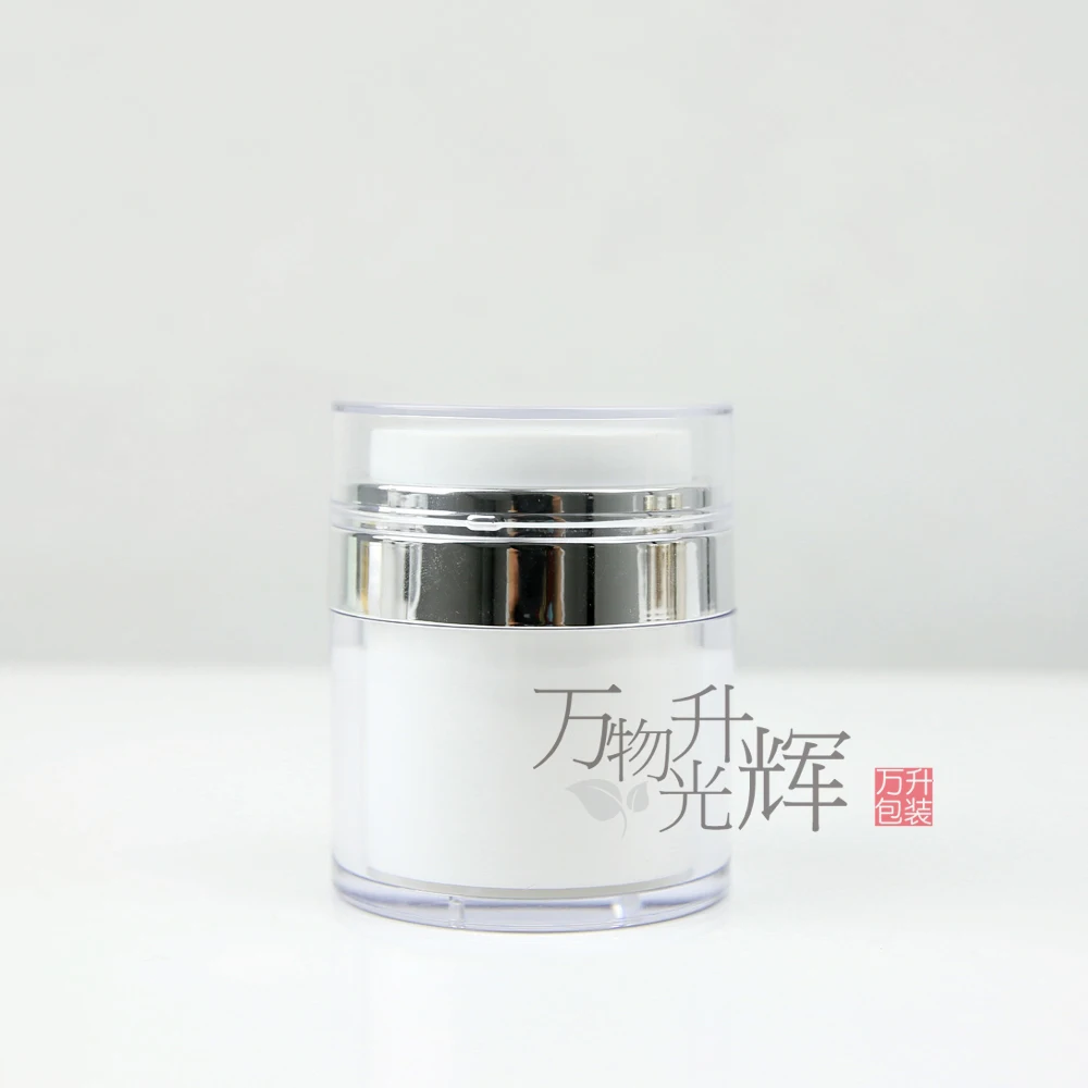 
Acrylic cosmetic jar Plastic cream airless pump jar in cheap price 