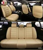 Car Accessories Custom High Quality Black Beige Brown Faux Leather Car Seat Covers
