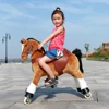 Animal Ride Walking Toy Riding Horse On Wheels For Kid And Adult