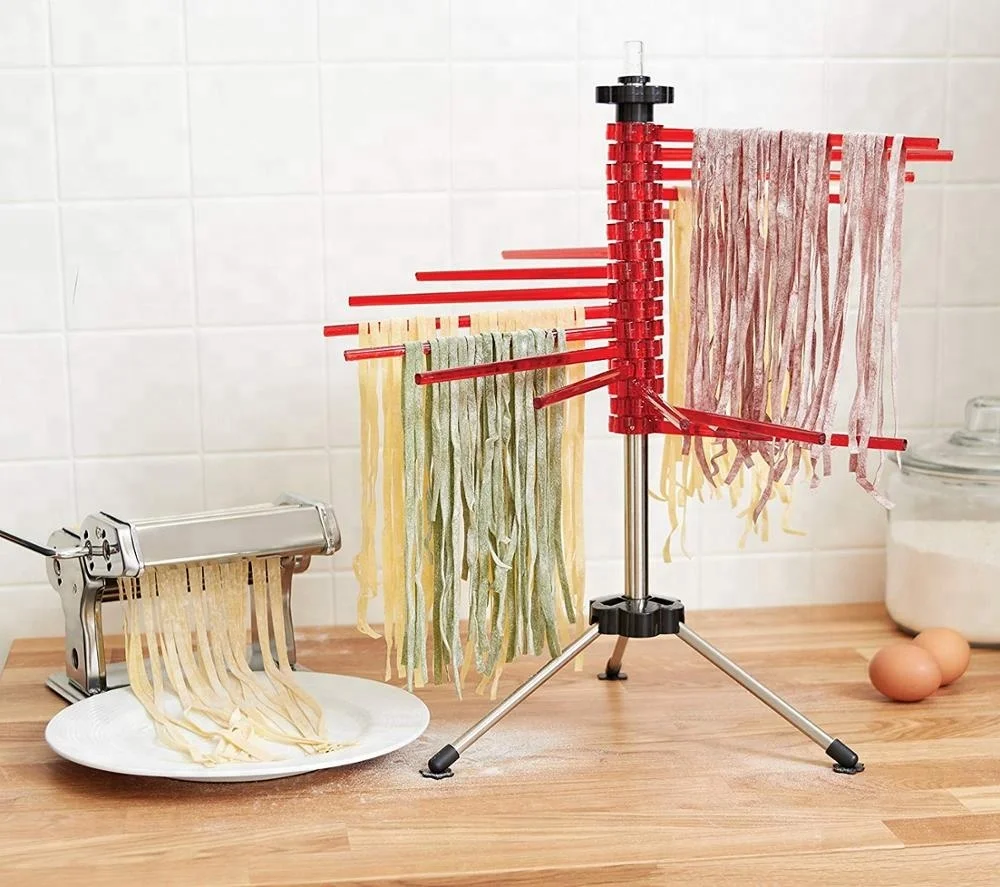 
Pasta Drying Rack - Noodle Dryer Spiral Design Holds 4.5 Pounds (2 KG) of Fresh Pasta 