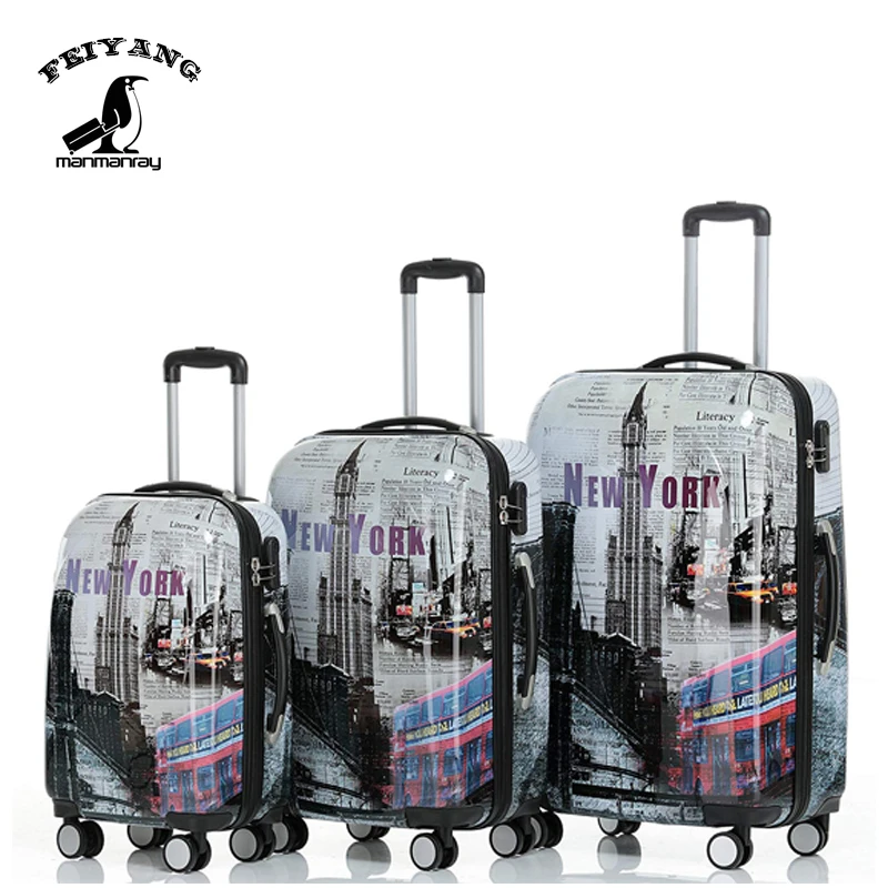 

3PCS ABS TROLLEY LUGGAGE SET 3PCS ABS SUITCASE 3PCS TRAVEL CASE SET, Variety