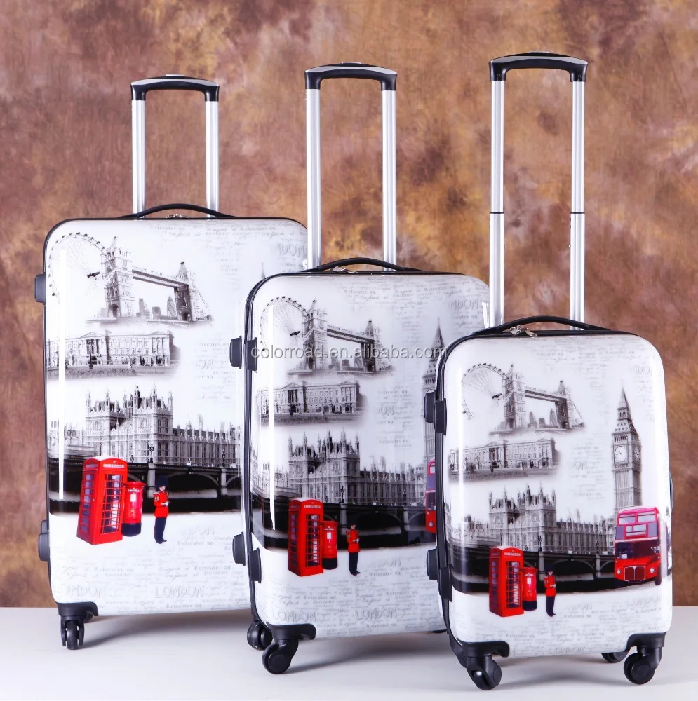 Butterfly Luggage Set - 4 Pc Luxury Suitcases sets For Women And