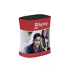 Shop Portable exhibition aluminum promotion table trade show display tension fabric rectangle counter