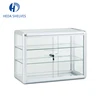 China Factory Retail Shop Glass Jewelry Display Cabinets Metal Showcase Cabinet