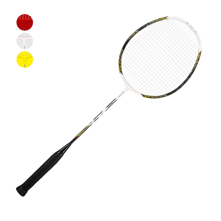 

Badminton Rackets For Wholesale goods standard racket badminton senston custom professional carbon fiber Best Badminton Racket, Red/white/yellow