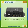 HDMI To HDMI CVBS1080P60 HD Video Encoder Support Youtube FFMPEG