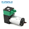 Low noise small vacuum pump for printer degassing system for ceramic inks