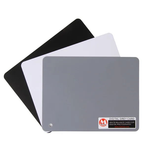 Micnova Mqdgcz 3 In 1 Camera Digital Grey Card White Black 18 Gray Color White Balance Buy