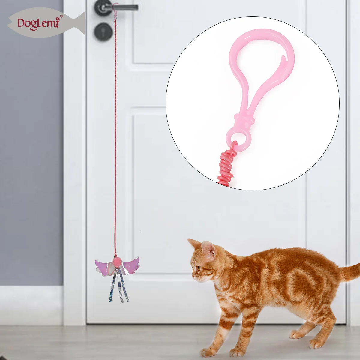 cat dangler toy