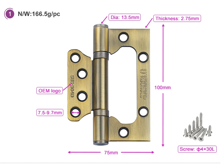 4 Inch Flush Piano Panel Quiet Door Hinges Buy Panel Door Hinges