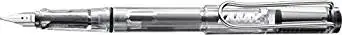 Lamy Unisex Vista Steel Nib Plastic Fountain Pen - Clear