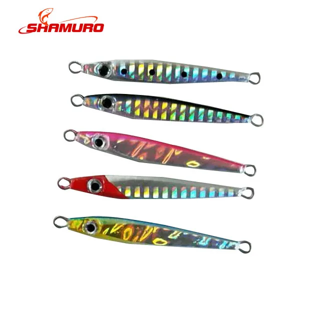 

High quality Foil finish Micro Slow pitch jig and gomame baby jig, Customized