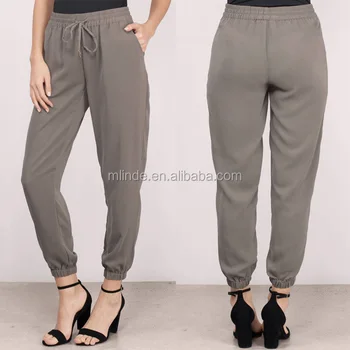 cuffed ankle joggers