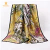 The Cartoon Funny Industry Integration Wholesale Pattern 100%Silk Scarf