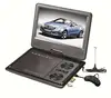 Bulk 9 inch Mini LCD Portable RMVB DVD Player With TV FM Game TXT MP5 SD USB 3D Function