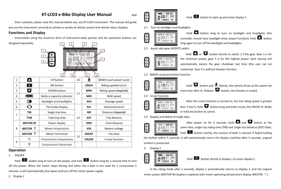 48v 1500w Electric Bike Conversion Kit with LCD Display China Supply