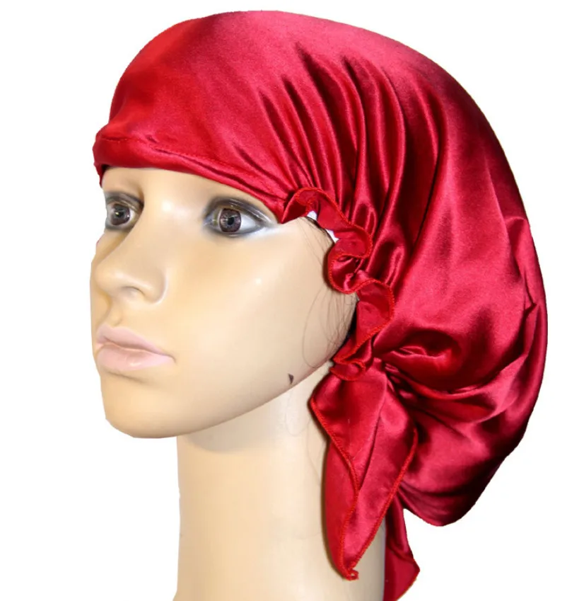 silk bonnet for white hair