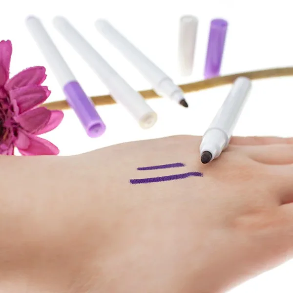 Nontoxic Surgical Skin Marker Pen Application Body And Face Marker Pen
